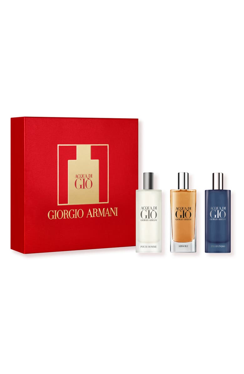 ARMANI beauty Acqua di Giò Fragrance Discovery Set USD $78 Value, Main, color, 