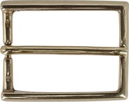 Trafalgar 35mm Italian Simply Classic Rectangular Solid Brass Harness Belt Buckle