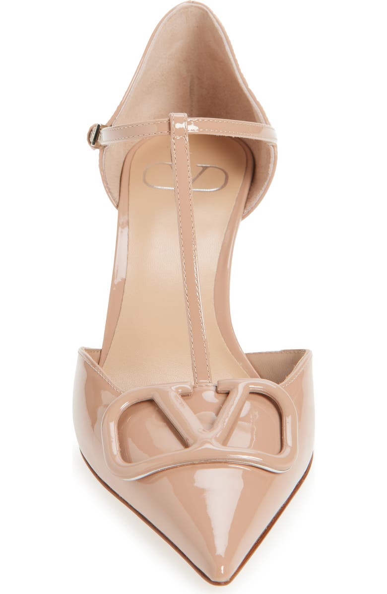 Valentino Garavani VLOGO T-Strap d
Orsay Pump, Alternate, color, Dusty Rose