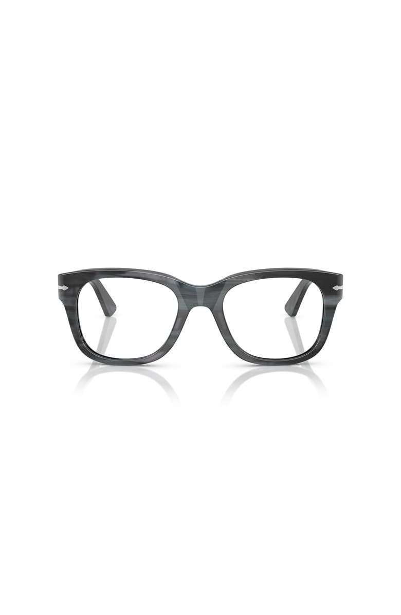 Persol 51mm Square optical glasses, Alternate, color, Grey
