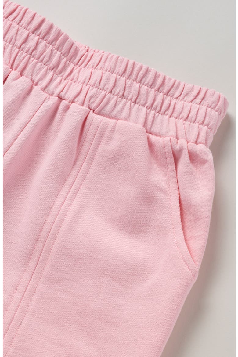 Kids' Terry Cloth Shorts, Alternate, color, PINK ORCHID