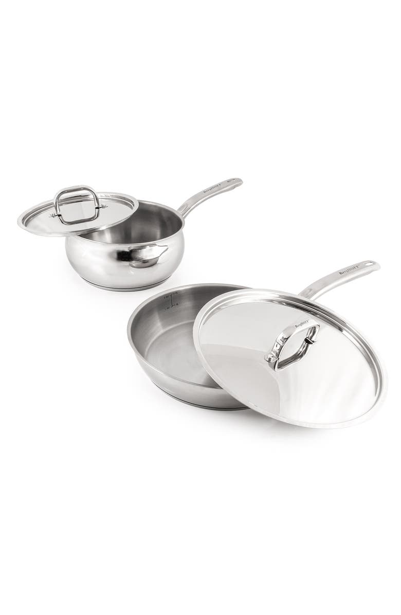 BergHOFF Stainless Steel Belly 12-Piece Cookware Set, Alternate, color,