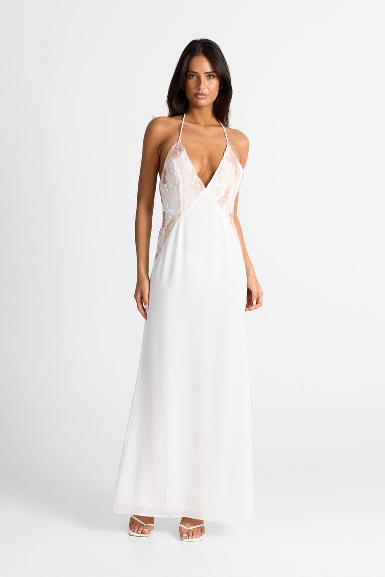 Elara Maxi Dress, Alternate, color, White