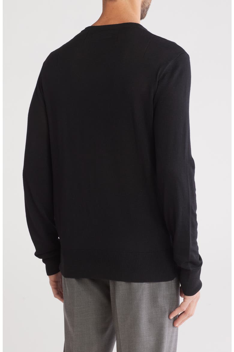 Nomo Crewneck Sweater, Alternate, color, BLACK
