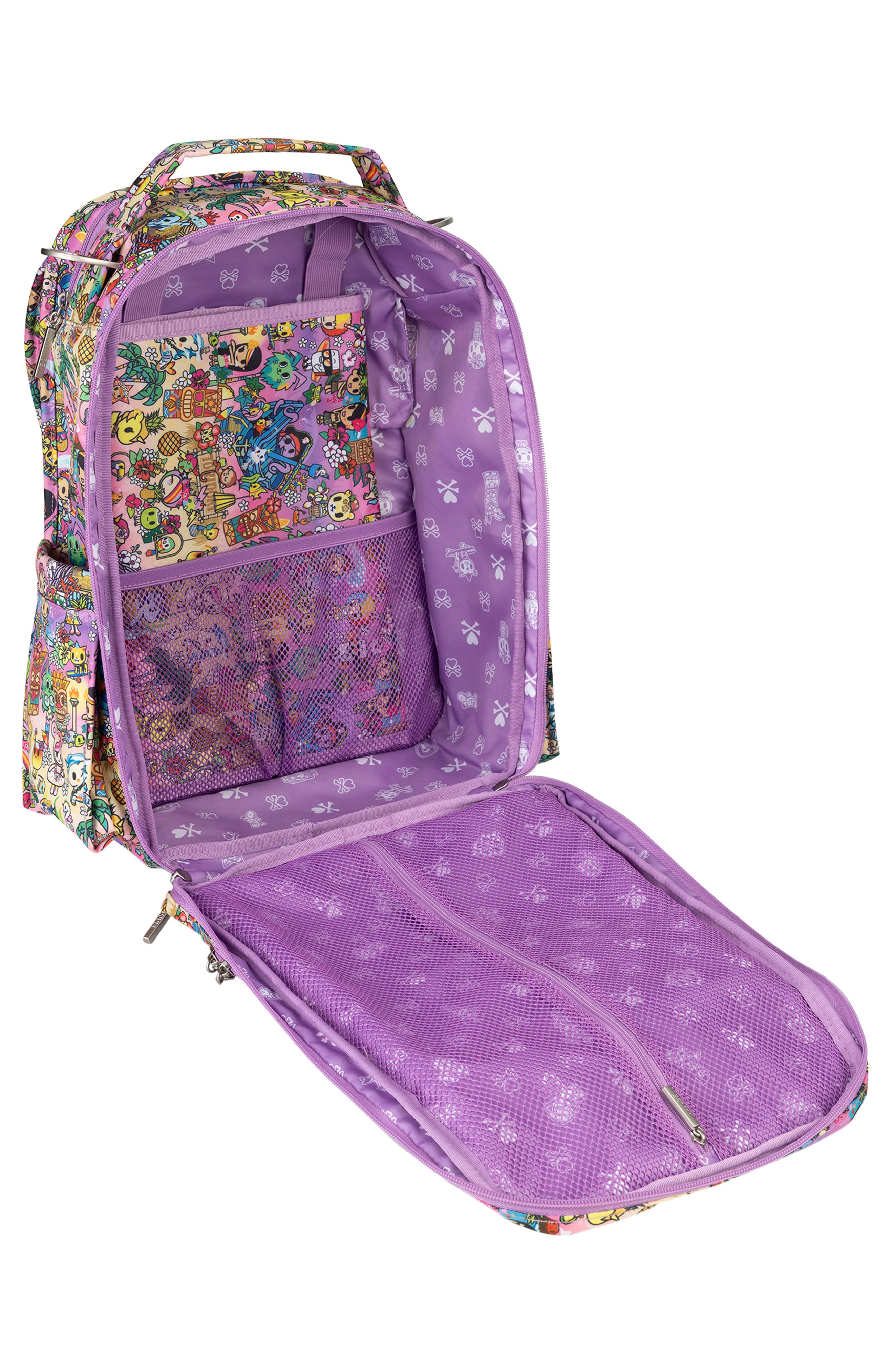 JuJuBe Be Right Back Diaper Bag, Alternate, color, Toki Tiki