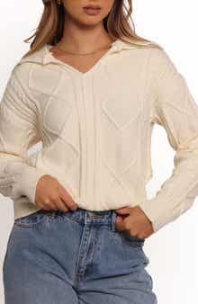 Petal & Pup Robbie Cable Stitch Sweater