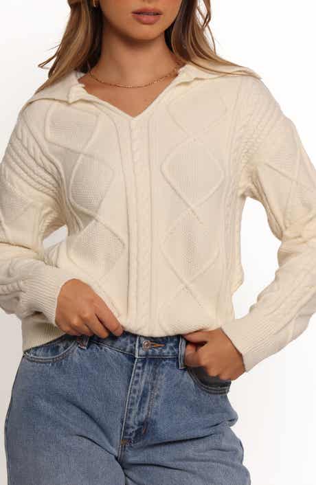 Petal & Pup Robbie Cable Stitch Sweater