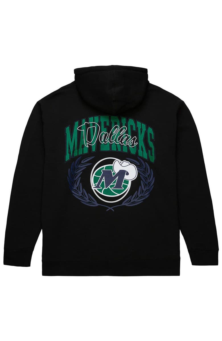 Mitchell & Ness Men's Mitchell & Ness Black Dallas Mavericks NBA x Michelob Ultra Swish & Sip Pullover Hoodie, Alternate, color,