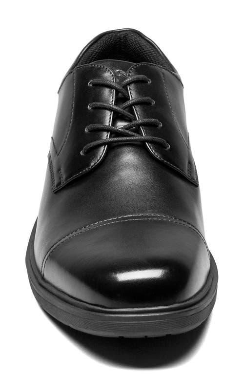 Nunn Bush Kore Pro Cap Toe Derby In Black