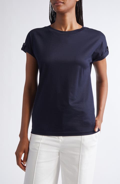 Grosgrain Loop Detail T-Shirt