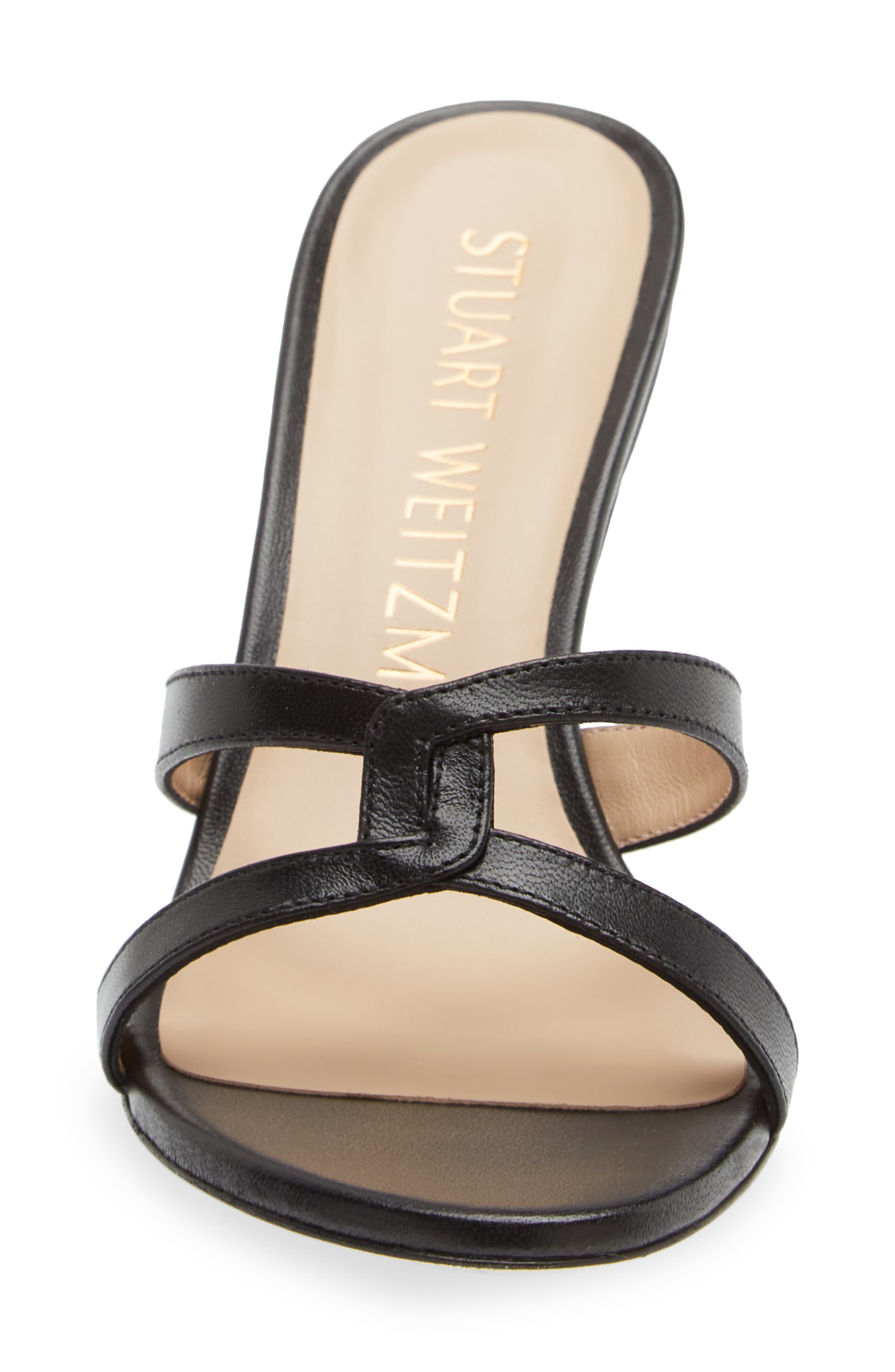 Soirée Sleek Sandal, Alternate, color, BLACK