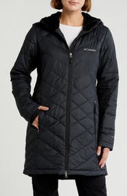 Columbia Heavenly Long Water Resistant Insulated Hooded Coat