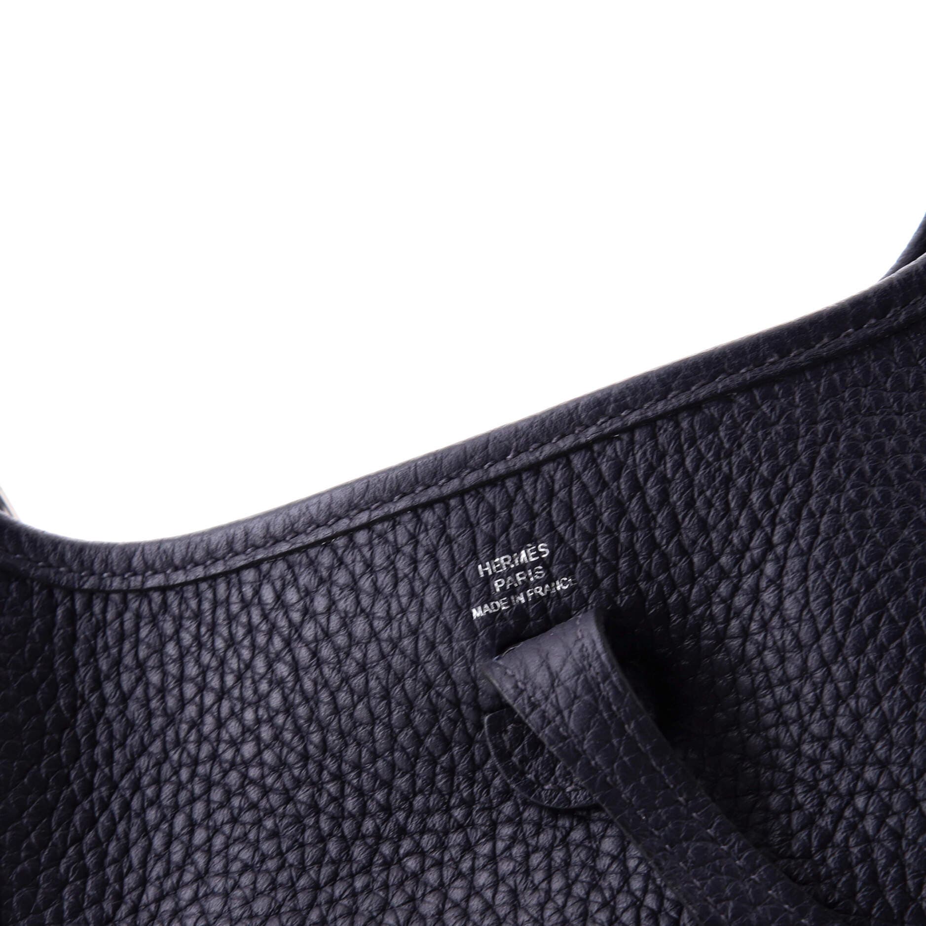 Pre-Owned Hermes Evelyne Bag Gen III Clemence TPM, Alternate, color, Blue