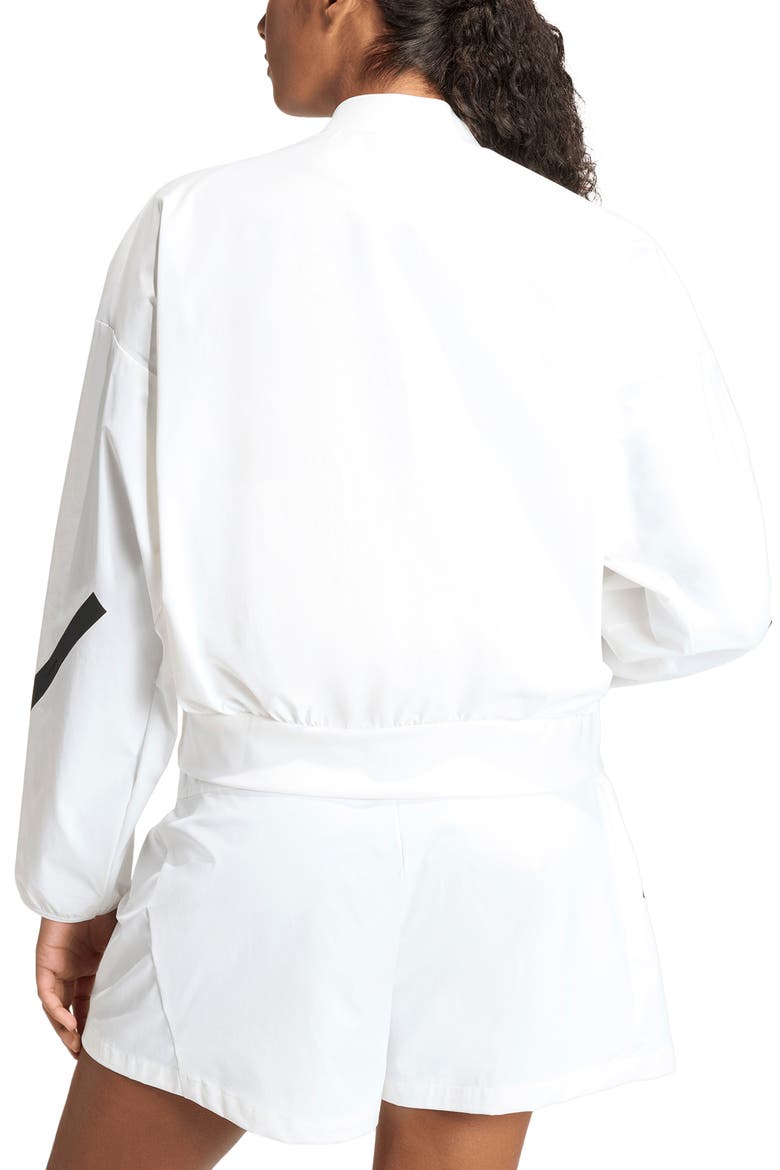 Z.N.E. Performance Bomber Jacket, Alternate, color, WHITE/