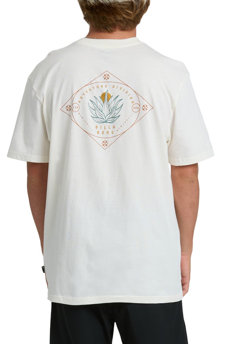 Agave Adventure Division Premium Cotton Graphic T-Shirt, Alternate, color, OFF WHITE