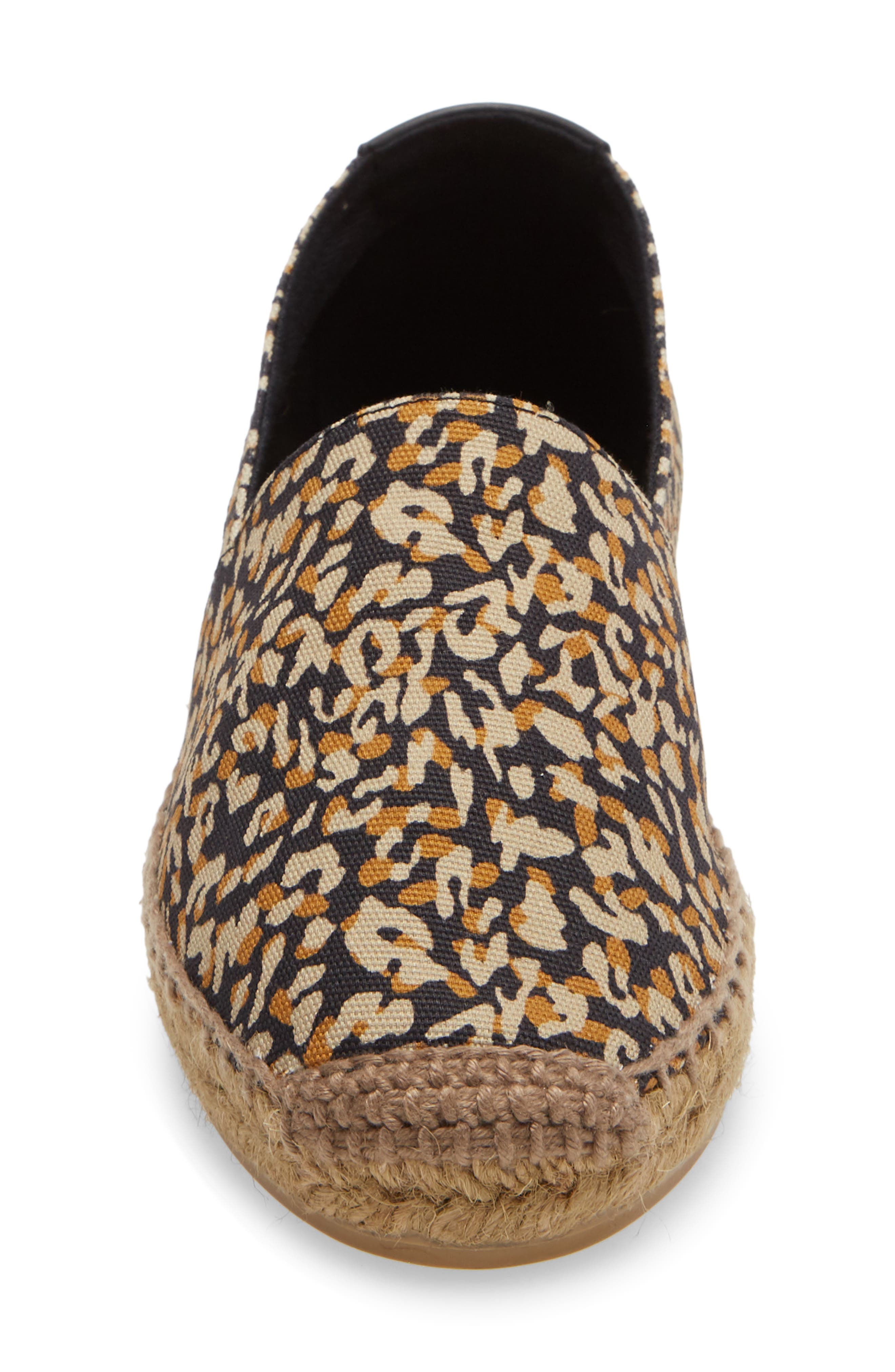 Saint Laurent Monogramme Espadrille Flat, Alternate, color, 