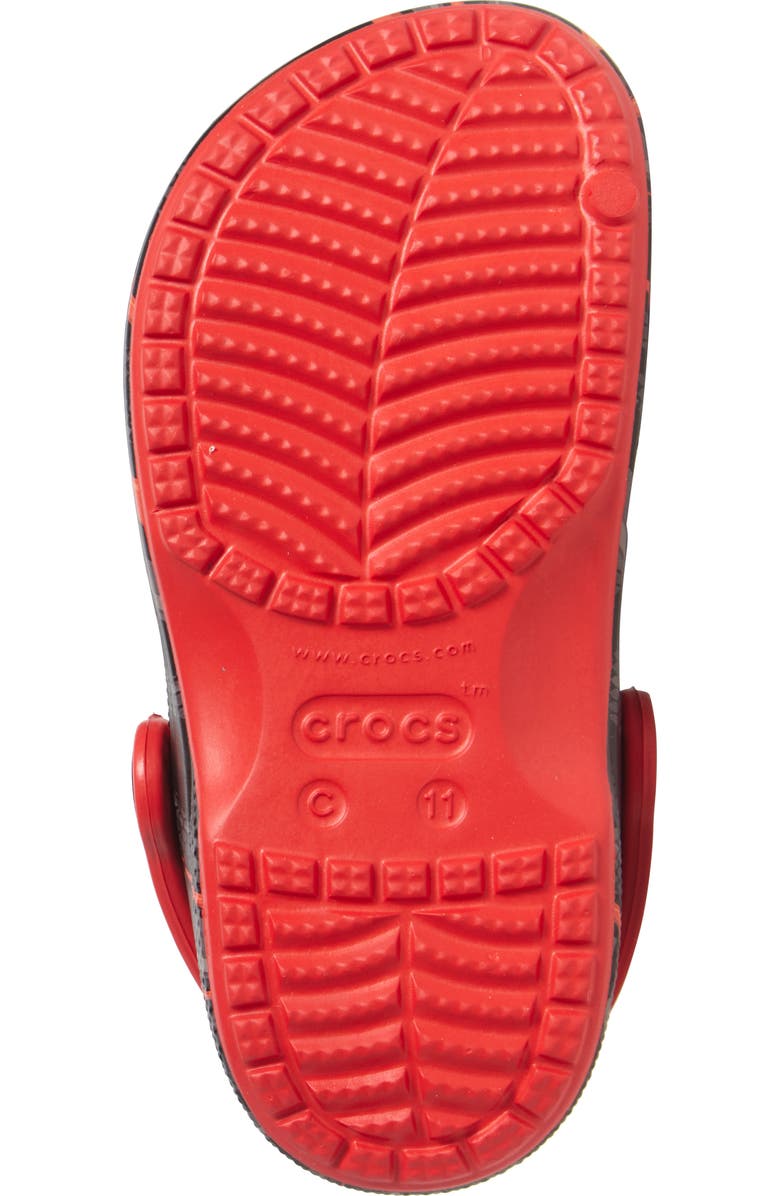 CROCS Kids' Baya Print Clog, Alternate, color, Flame