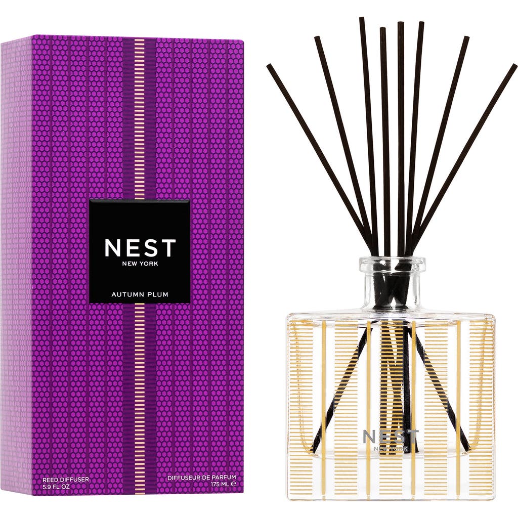 Nest New York Atumn Plum Reed Diffuser In Transparent