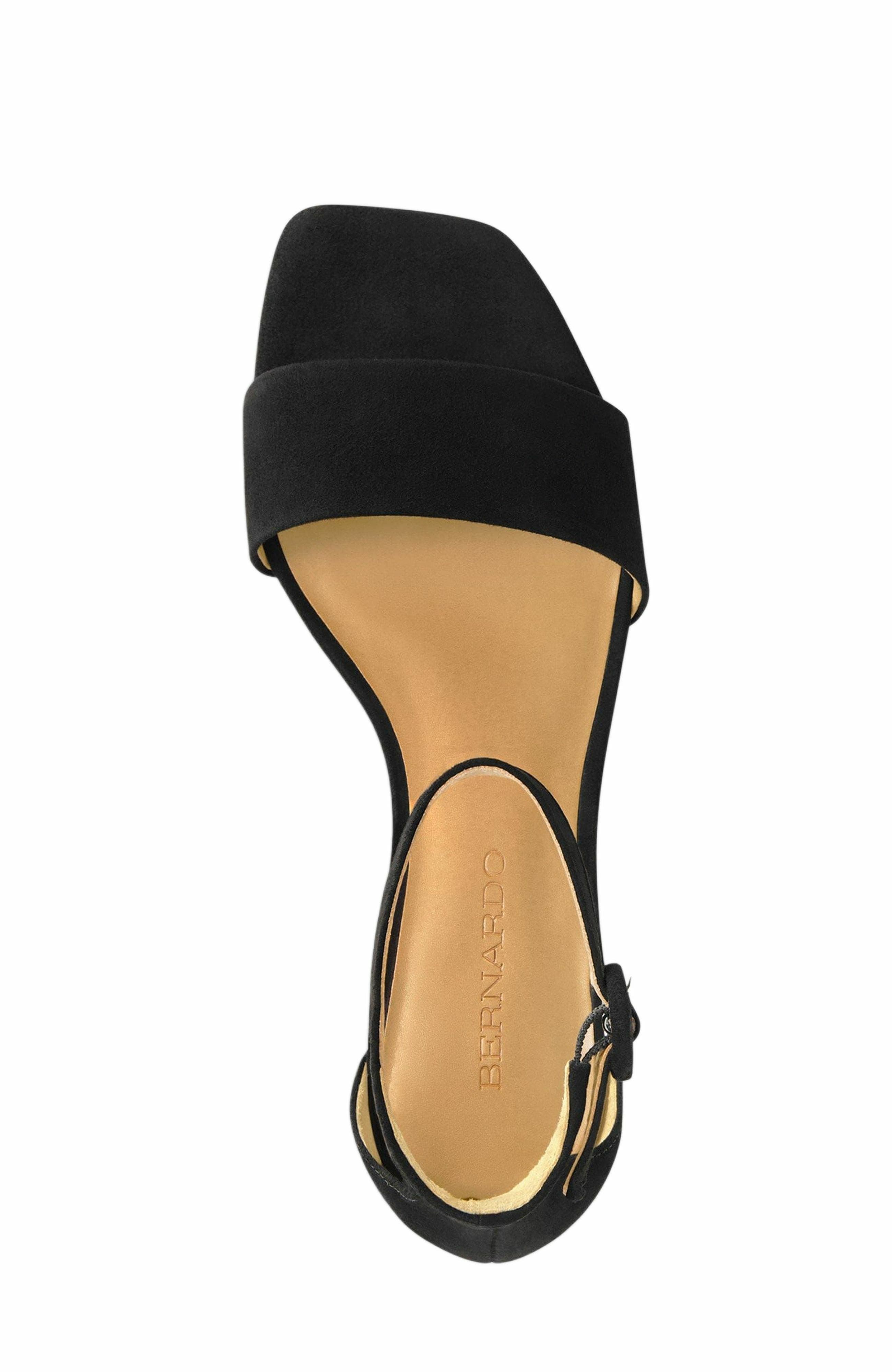 Bernardo Footwear Jalena Ankle Strap Sandal, Alternate, color, Black