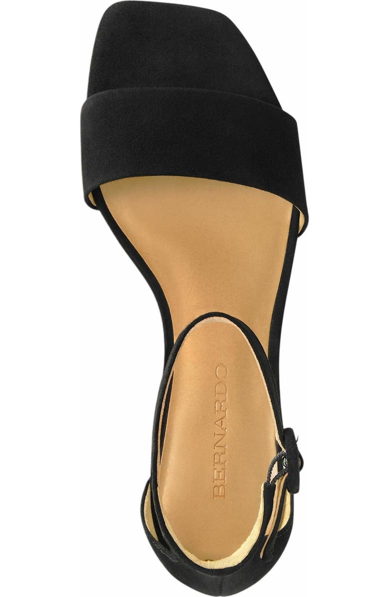 Bernardo Footwear Jalena Ankle Strap Sandal, Alternate, color, Black