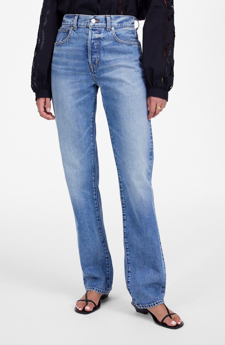 Madewell The Signature Straight Jean, Main, color, Atlin Wash