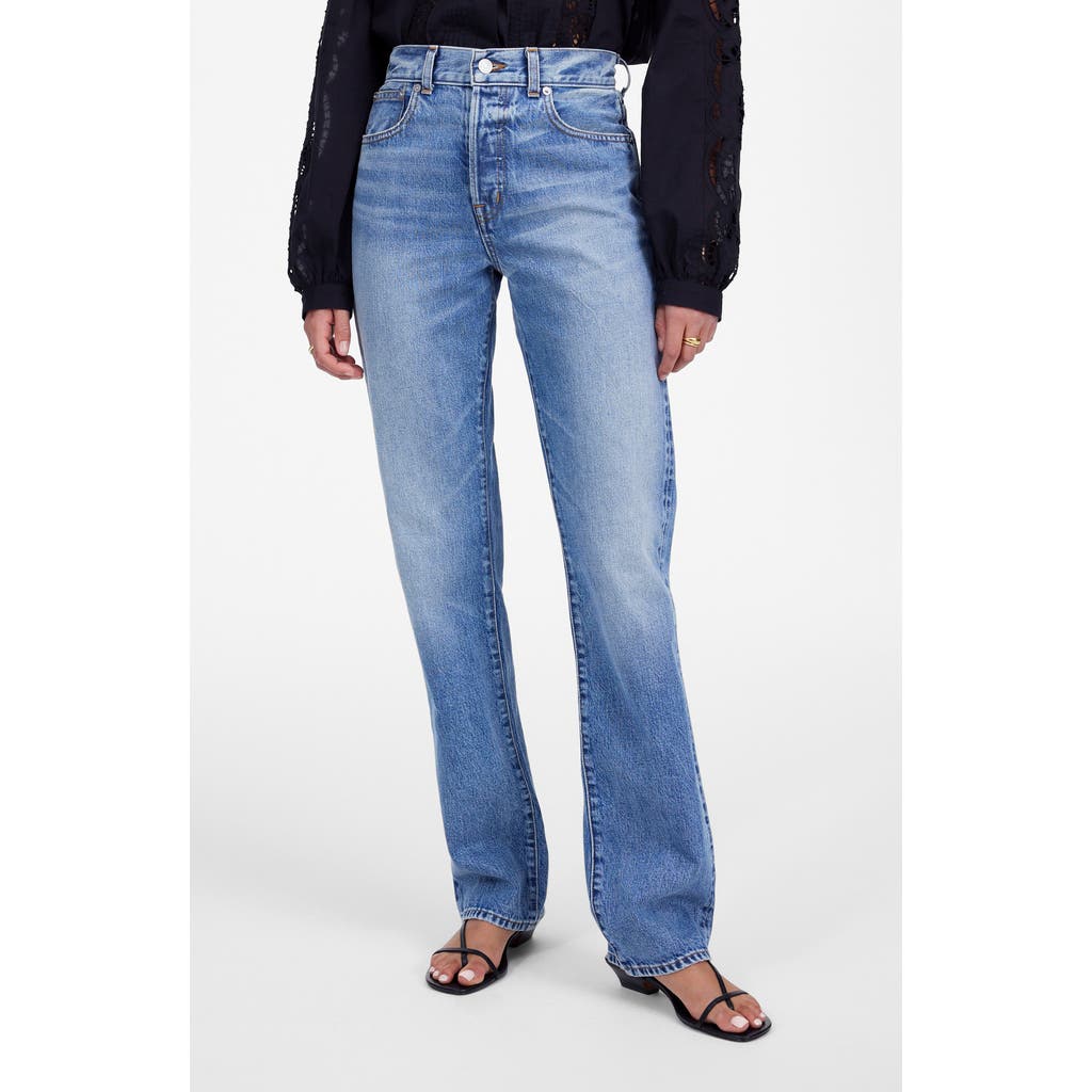 Madewell The Signature Straight Jean In Atlin Wash