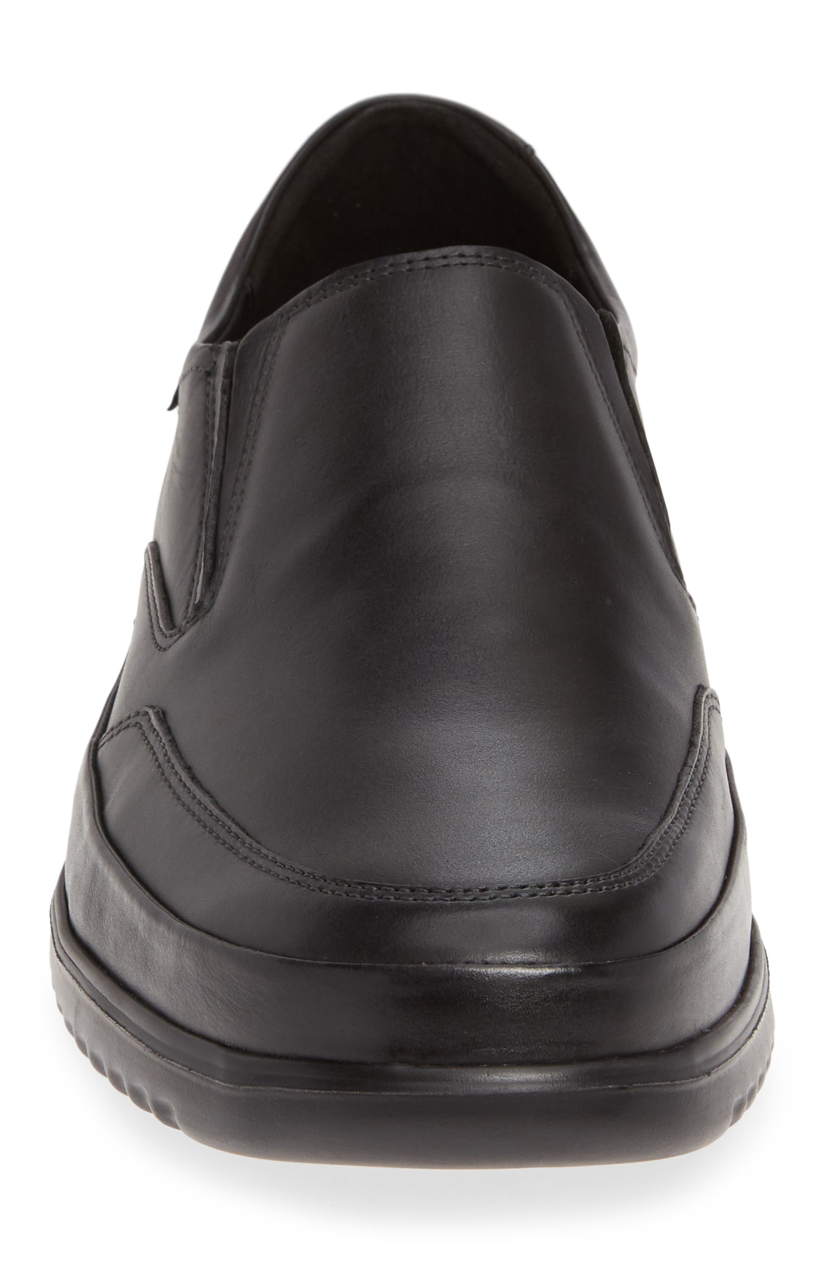 Mephisto Twain Slip-On Sneaker, Alternate, color, Black Leather