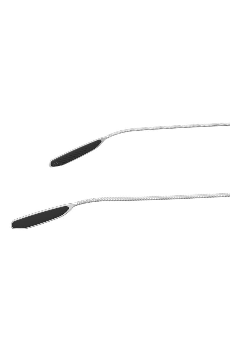 Under Armour Expanse 54mm Gradient Cat Eye Sunglasses, Alternate, color, Black Light Blue