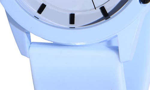 Spgbk Watches Spring Break Silicone Strap Watch, 44mm In Blue