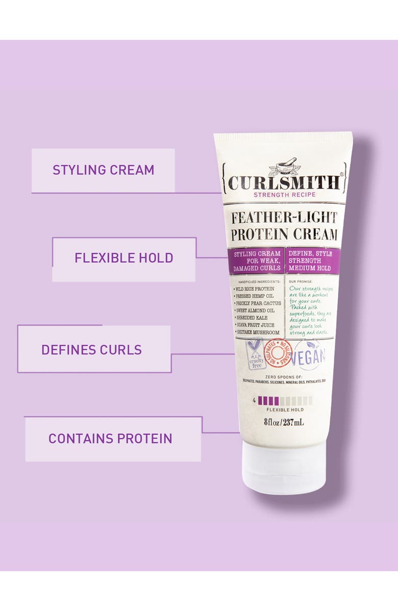 CURLSMITH Feather-Light Protein Cream, Alternate, color,