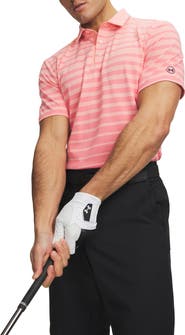 Under Armour UA ArmourDry Stripe Performance Golf Polo