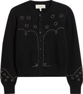 THE GREAT. The Studded Cardigan