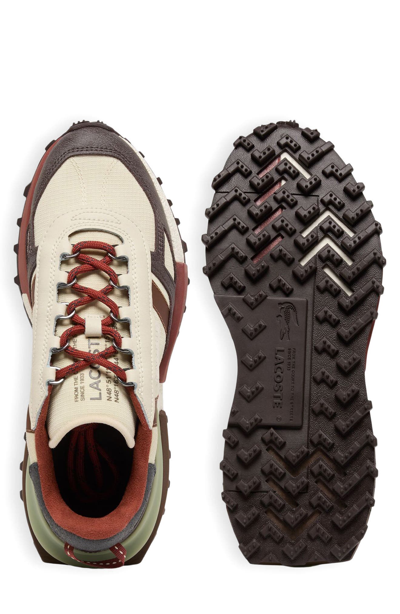 Elite Active 2264 Leather Sneaker, Alternate, color, LIGHT TAN/ DARK BROWN