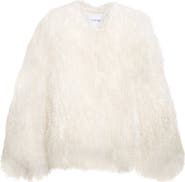 Stand Studio Curly Genuine Shearling Jacket