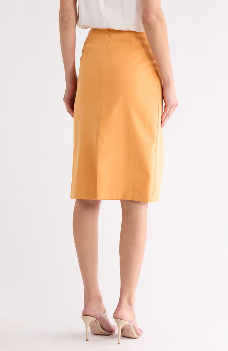 maje Jirange Skirt, Alternate, color, Orange