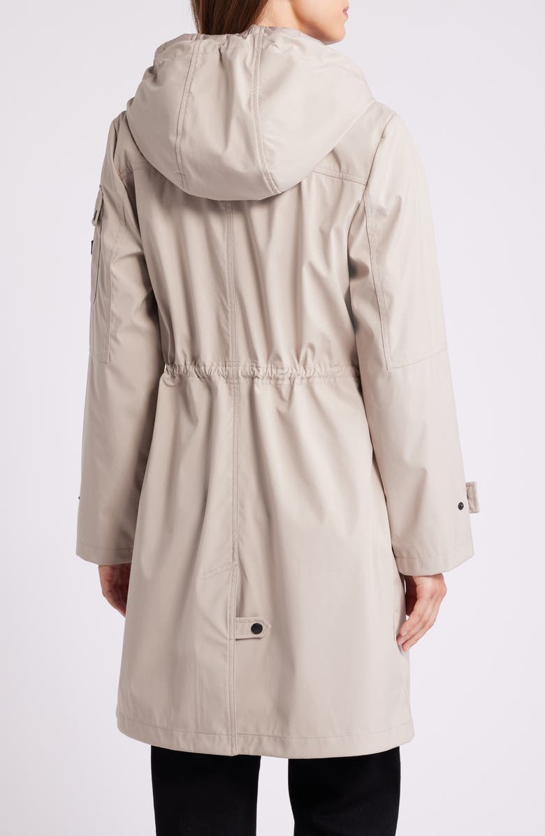 Sam Edelman Hooded Longline Parka, Alternate, color, Oat