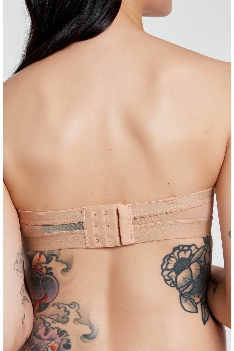MVP Multiway Strapless Bra, Alternate, color, Buff
