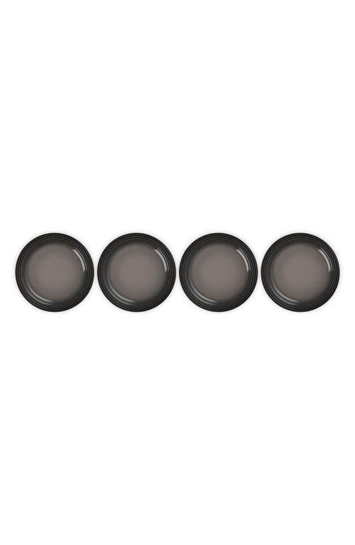 Le Creuset Vancouver Set Of 4 Salad Plates In Oyster