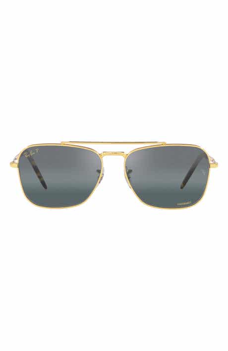 New Caravan 58mm Polarized Square Sunglasses