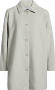 Eileen Fisher Herringbone Wool Coat