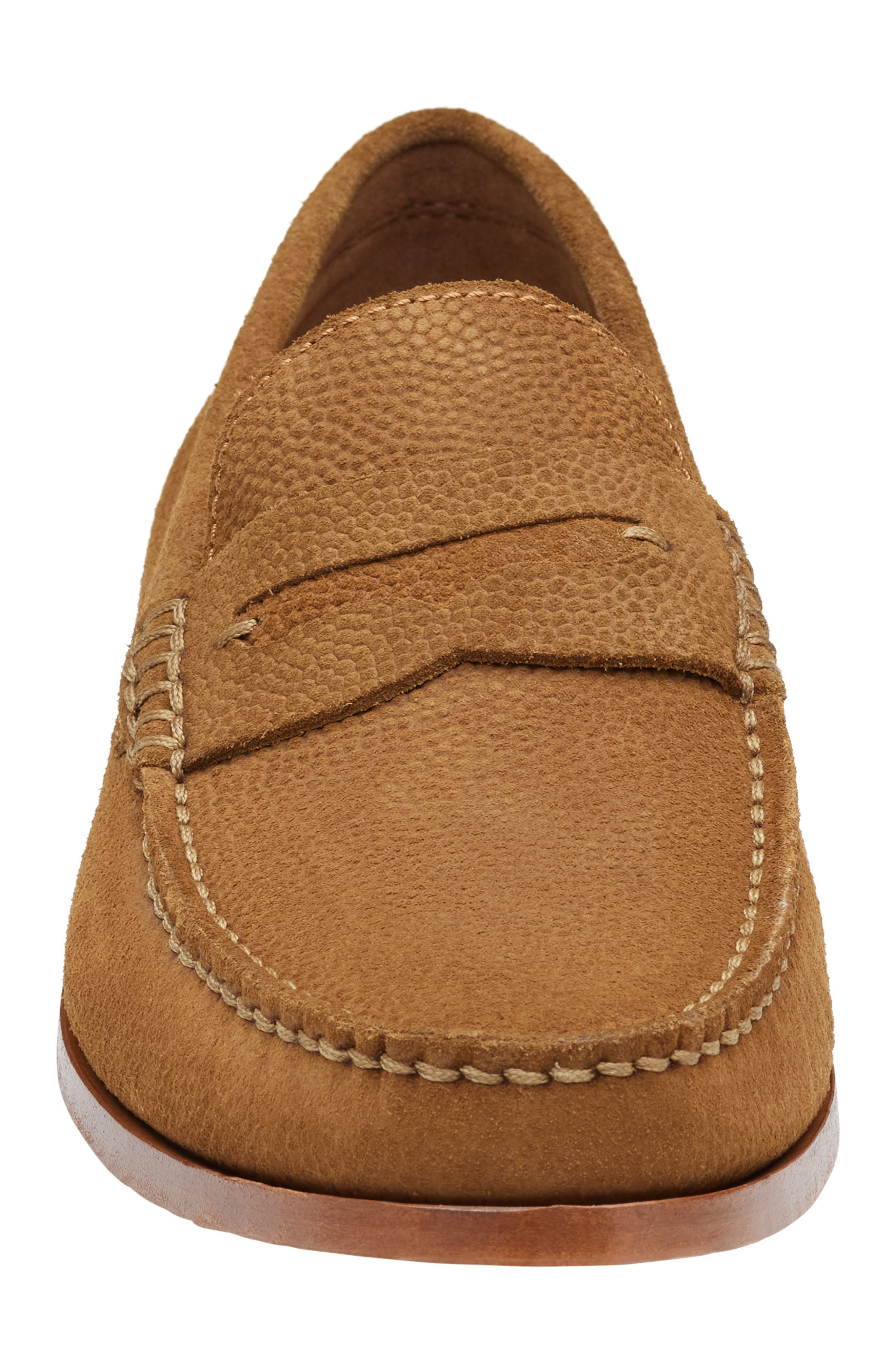 Johnston 
Murphy Baldwin Penny Loafer, Alternate, color, Snuff English Suede
