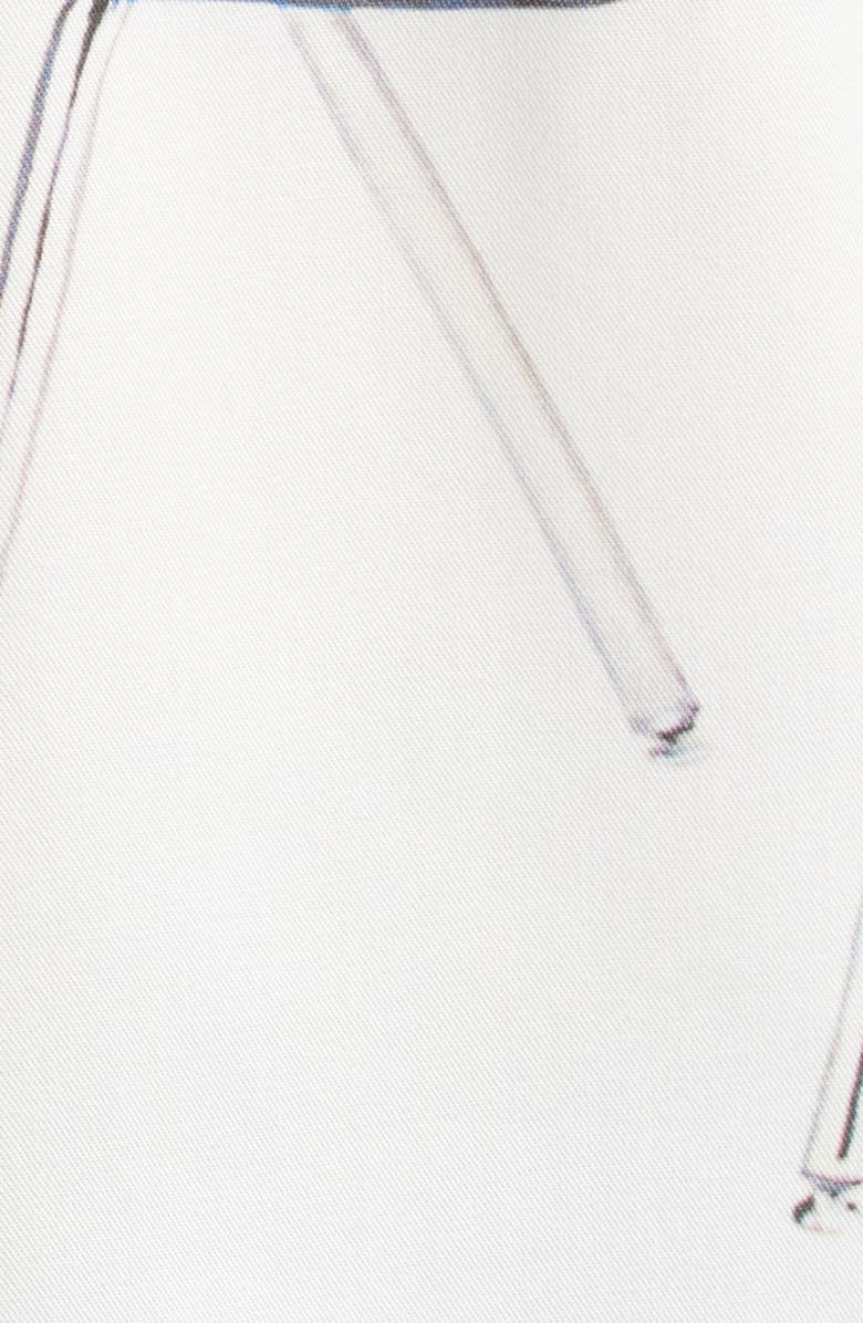 ONE OF THESE DAYS I Never Believed in Much but I Believe in You Short Sleeve Button-Up Shirt, Alternate, color, Ivory