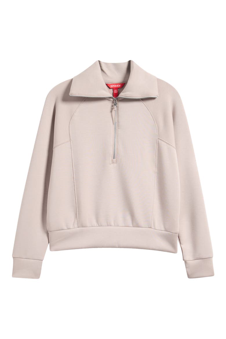 AirEssentials Half Zip Sweatshirt, Main, color, MUSHROOM