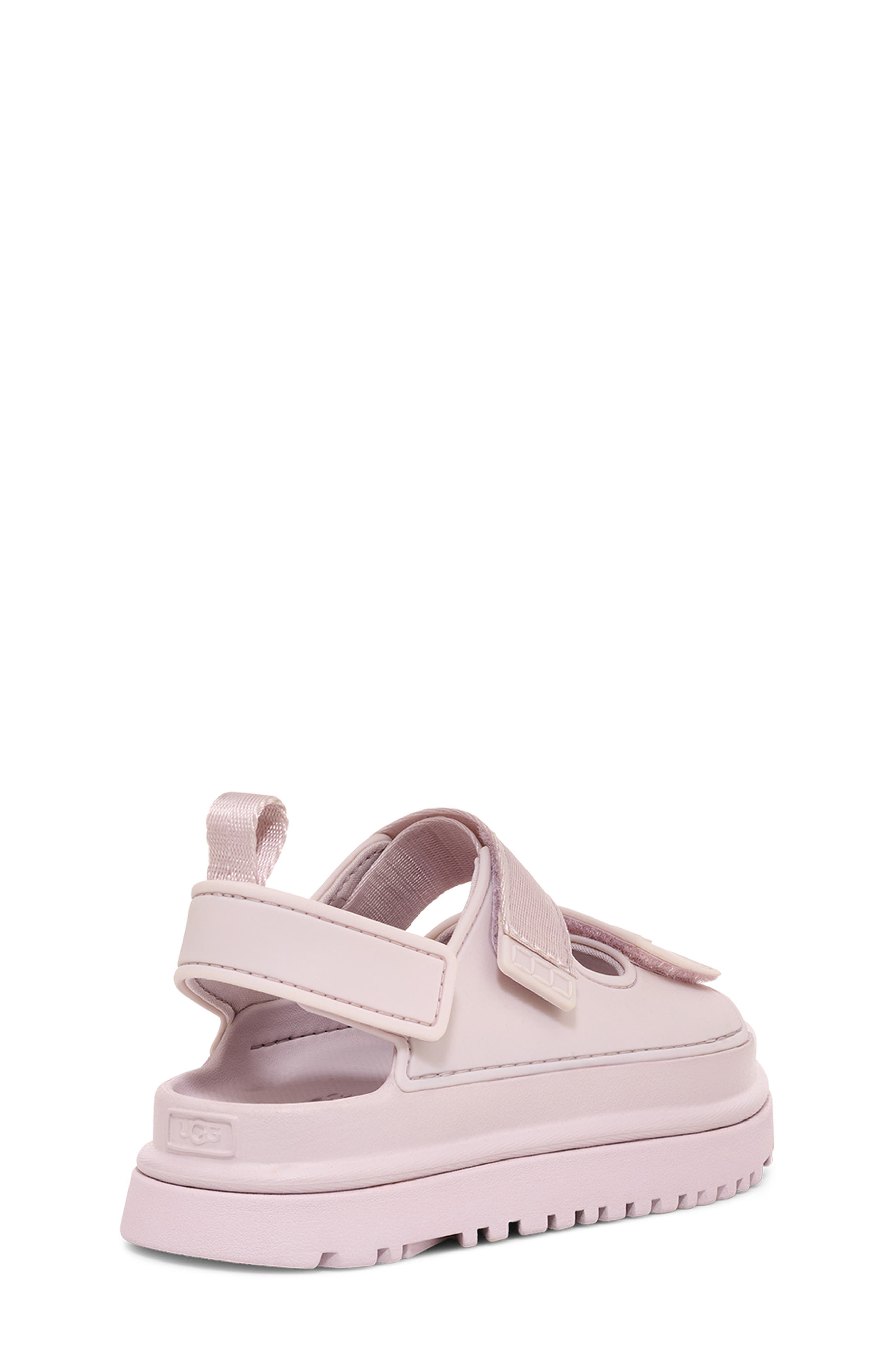 UGG<sup>®</sup> Kids' Goldenglow Water Friendly Slingback Sandal, Alternate, color, Bay Fog