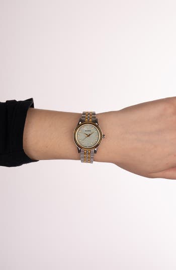 Diamond Two-Tone Bracelet Watch, 28mm