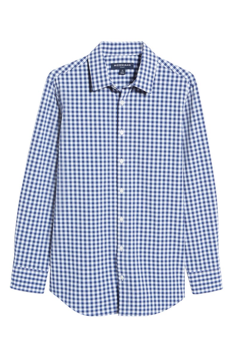 Mizzen+Main Leeward Stretch Check Button-Up Shirt, Alternate, color,
