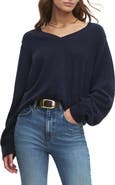 Favorite Daughter The Ryann V-Neck Cashmere Sweater