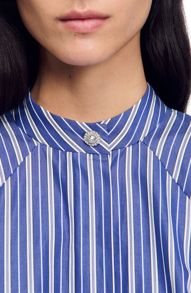 SANDRO Striped shirt, Alternate, color,