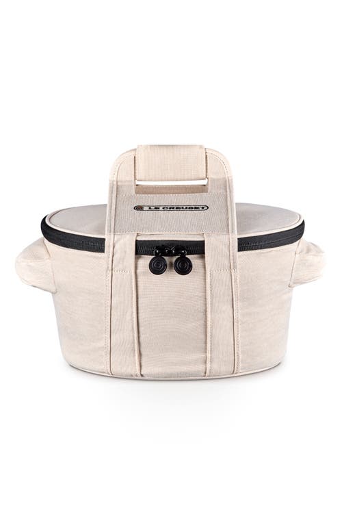 Le Creuset Round Dutch Oven Tote In Pink