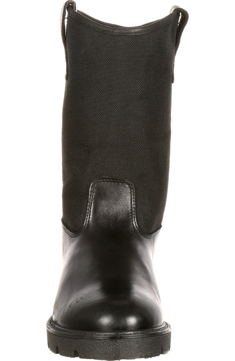 Rocky Pullon Wellington Public Service Boot, Alternate, color, Black